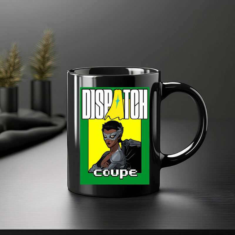 Fearless Masked Hero Coupe Dispatch Mug