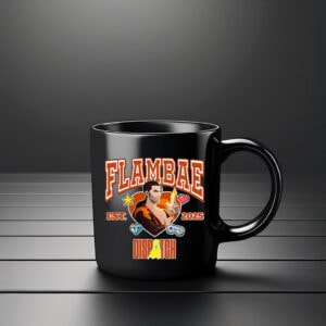 Fire Power Hero Ceramic Coffee Cup EST 2025 – Flambaf Dispatch Mug