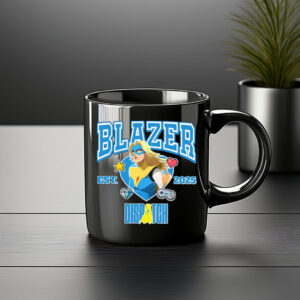 Fire Speed Hero Ceramic Coffee Cup EST 2025 – Blazer Dispatch Mug