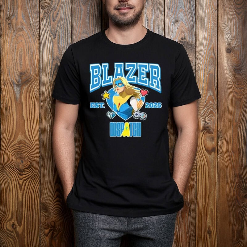 Fire Speed Hero Graphic Tee EST 2025 – Blazer Dispatch Shirt