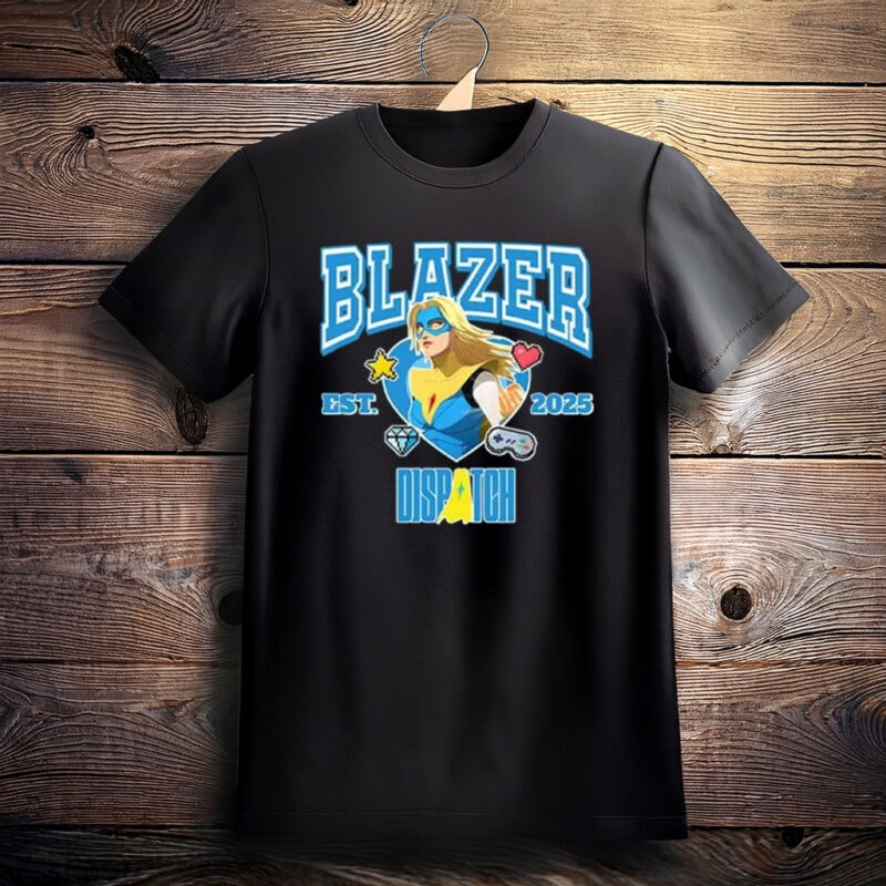 Fire Speed Hero Graphic Tee EST 2025 – Blazer Dispatch Shirt