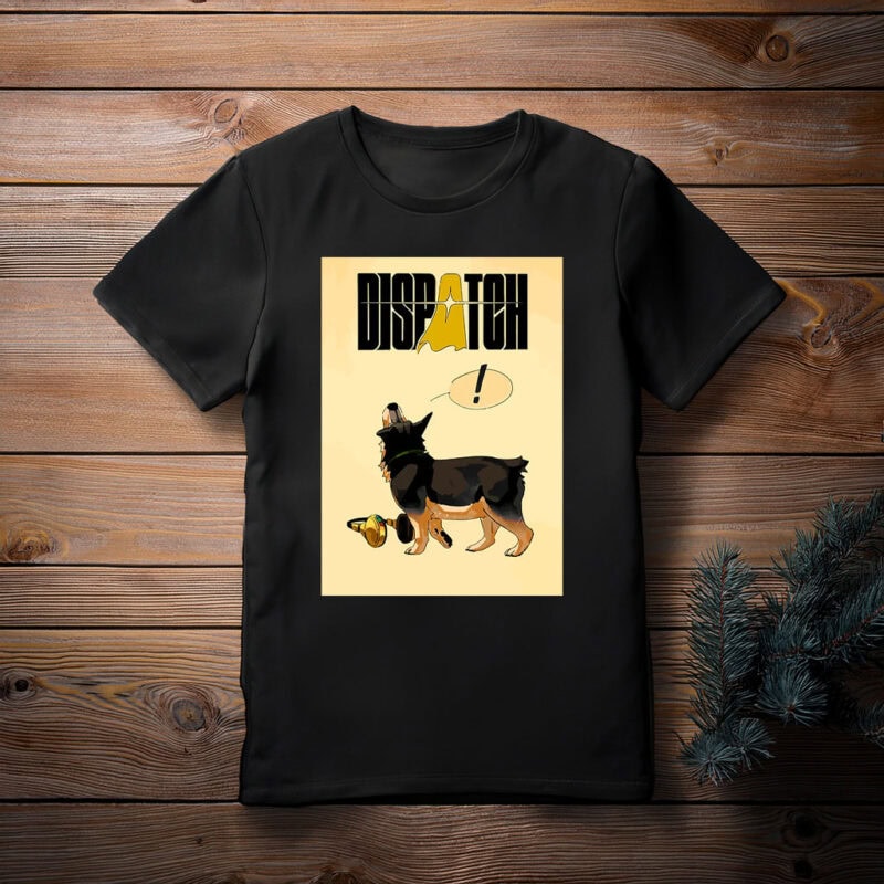 Funny Dispatch Dog Comic Shirt