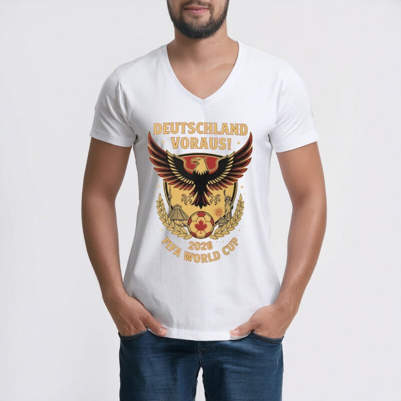 German Deutschland Vorwärts, FIFA 2026 World Cup Fan T-Shirt