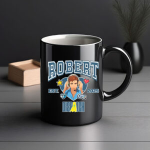 Hero Character Ceramic Coffee Cup EST 2025 – Robert Dispatch Mug