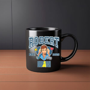 Hero Character Ceramic Coffee Cup EST 2025 – Robert Dispatch Mug