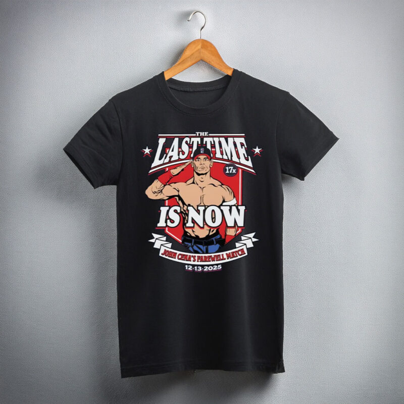 John Cena's Farewell Tour Match in Washington, DC Dec 13 2025 T Shirt