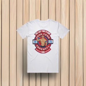 John Cena's Farewell Tour Match in Washington Shirt