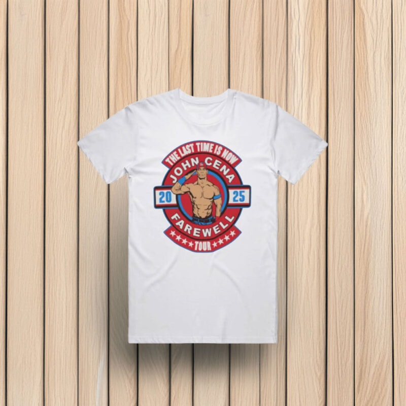John Cena's Farewell Tour Match in Washington Shirt
