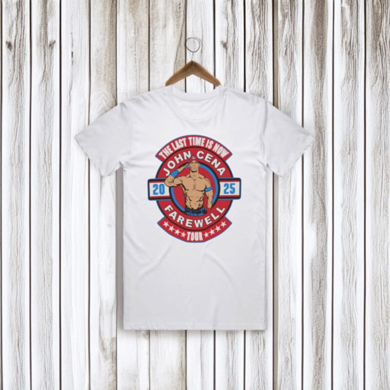 John Cena's Farewell Tour Match in Washington Shirt
