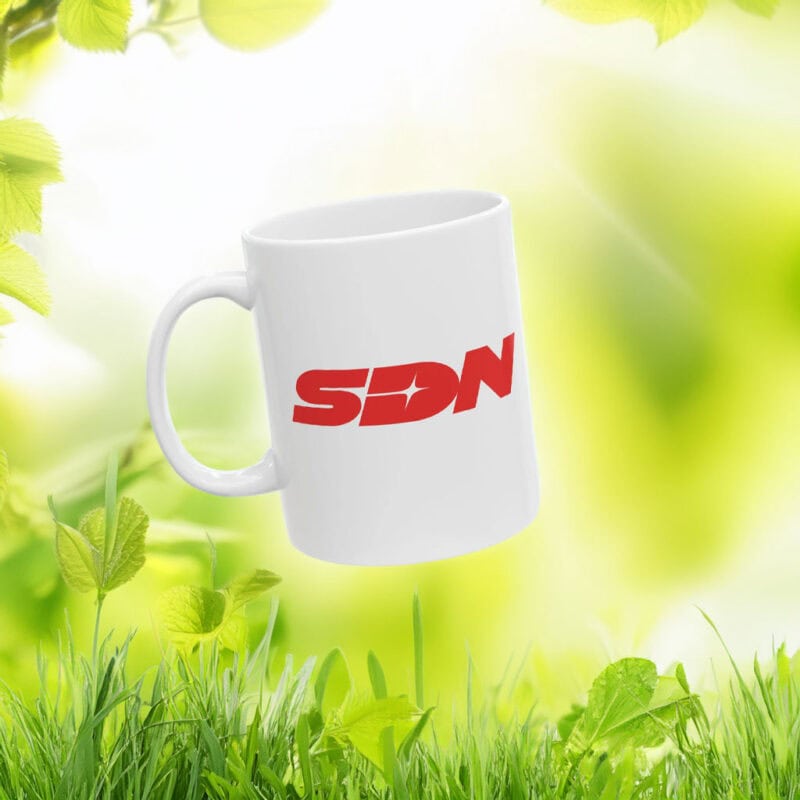 Logo SDN Dispatch Red Mug