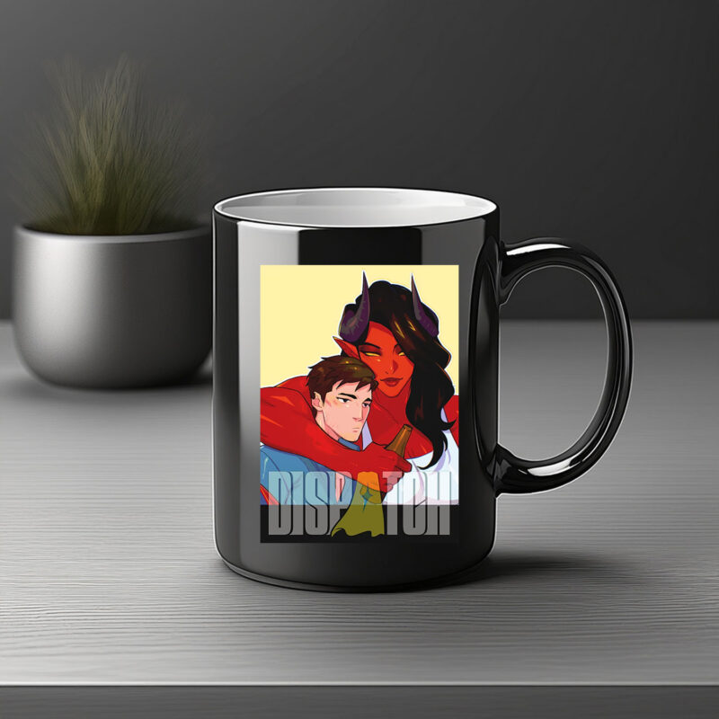 Malevola & Robert Close-Up Mug