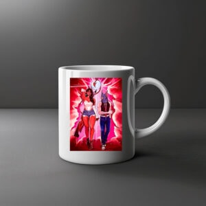 Malevola & Wolfmask Strike Mug