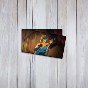 Masked Heroes Alleyway Night Conversation Sticker