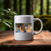 Masked Heroine Quiet Trust Moment Illustration Mug