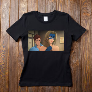 Masked Heroine Trust Moment Graphic T-Shirt