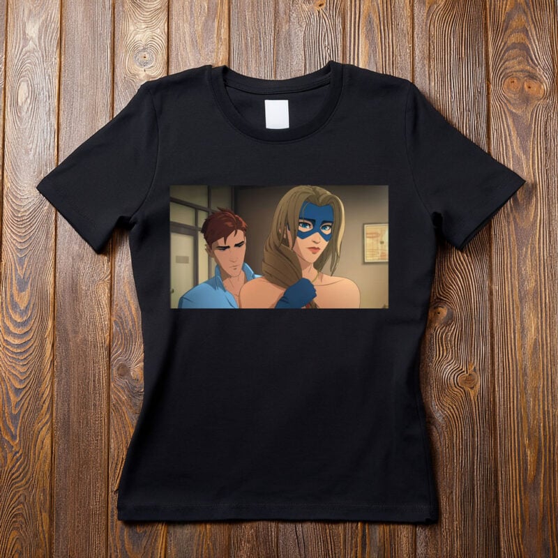 Masked Heroine Trust Moment Graphic T-Shirt