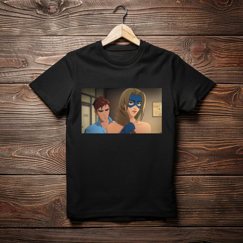 Masked Heroine Trust Moment Graphic T-Shirt
