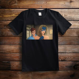 Masked Heroine Trust Moment Graphic T-Shirt
