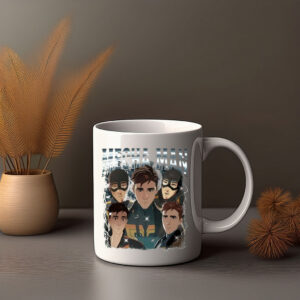 Mecha Man Lightning Portrait Mug