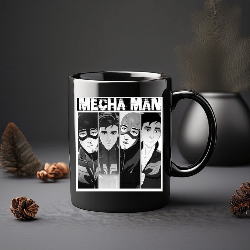 Mecha Man Noir Panel Mug