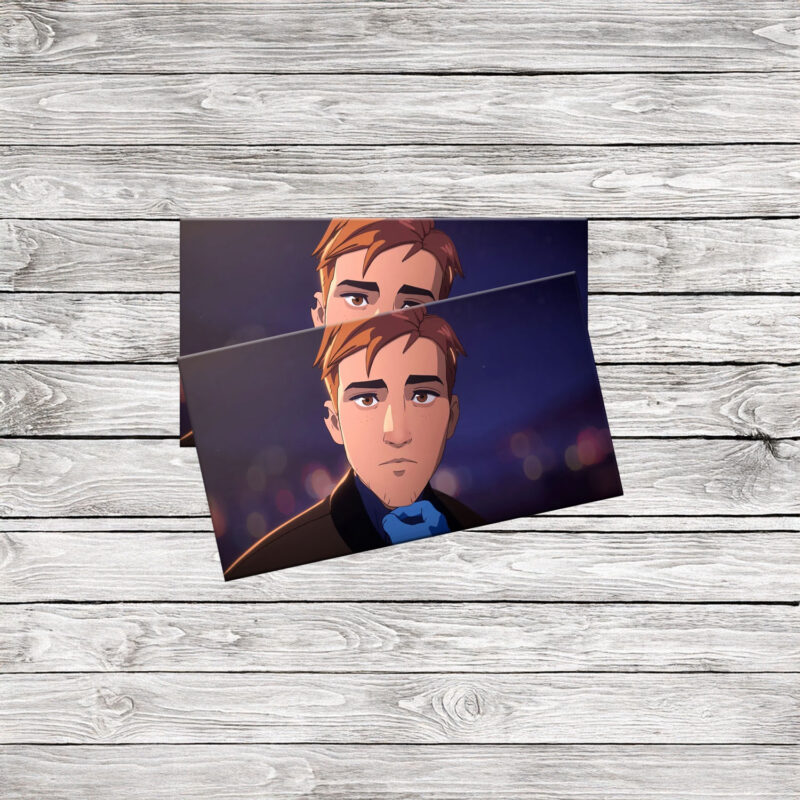 Mecha Man Robert Robertson Dispatch Sticker