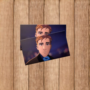 Mecha Man Robert Robertson Dispatch Sticker