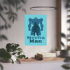 Mecha Man Silhouette – Poster