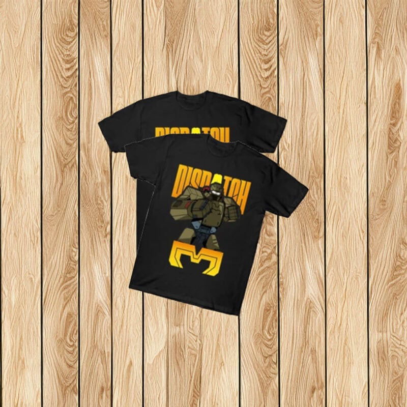 Mecha Man Superhero Dispatch Network T-Shirt