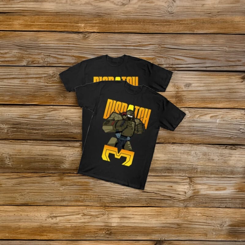 Mecha Man Superhero Dispatch Network T-Shirt
