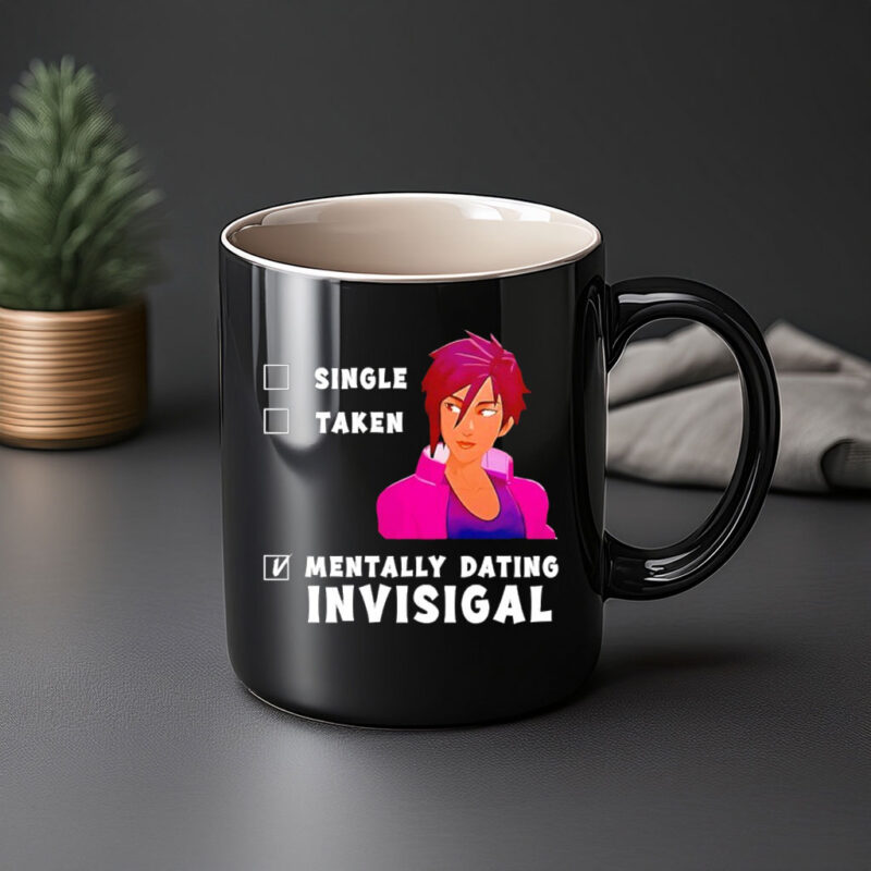 Mentally Dating Invisigal Dispatch Game Mug