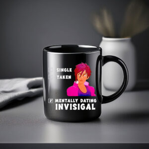 Mentally Dating Invisigal Dispatch Game Mug