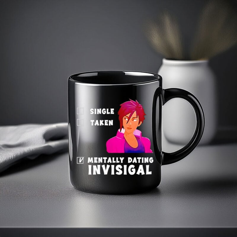 Mentally Dating Invisigal Dispatch Game Mug