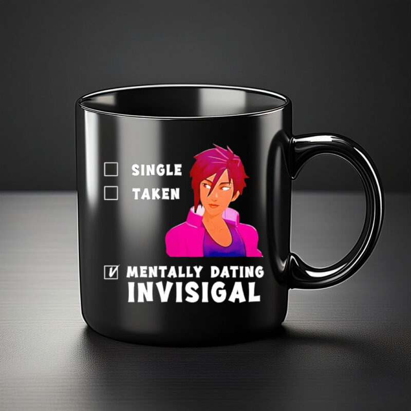 Mentally Dating Invisigal Dispatch Game Mug