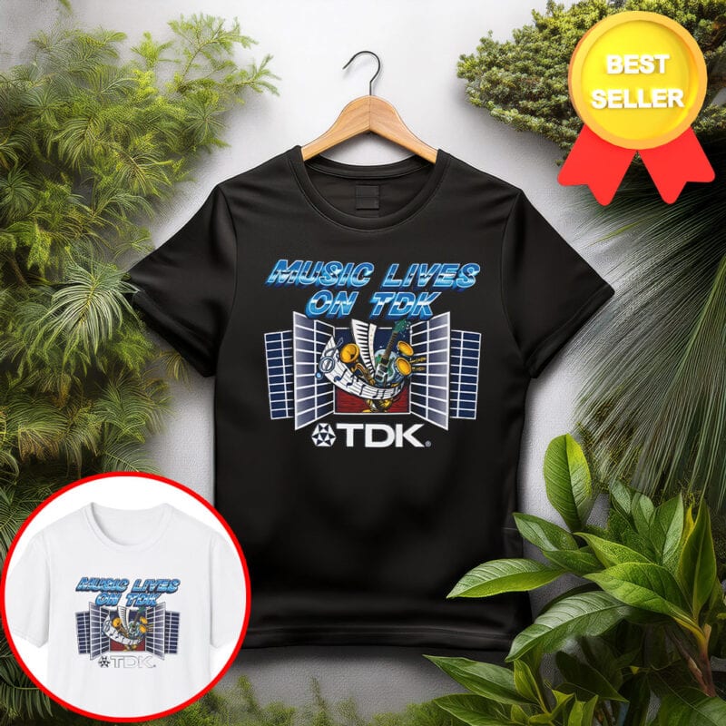Music Lives On TDK T-Shirt