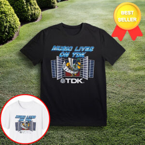 Music Lives On TDK T-Shirt