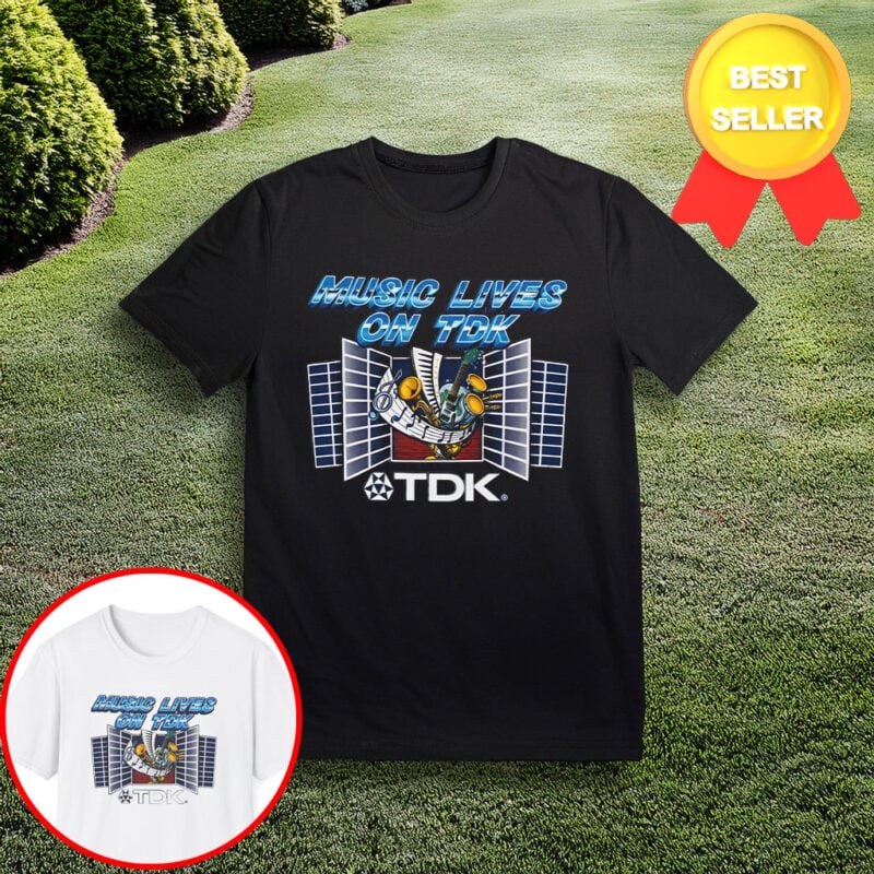 Music Lives On TDK T-Shirt