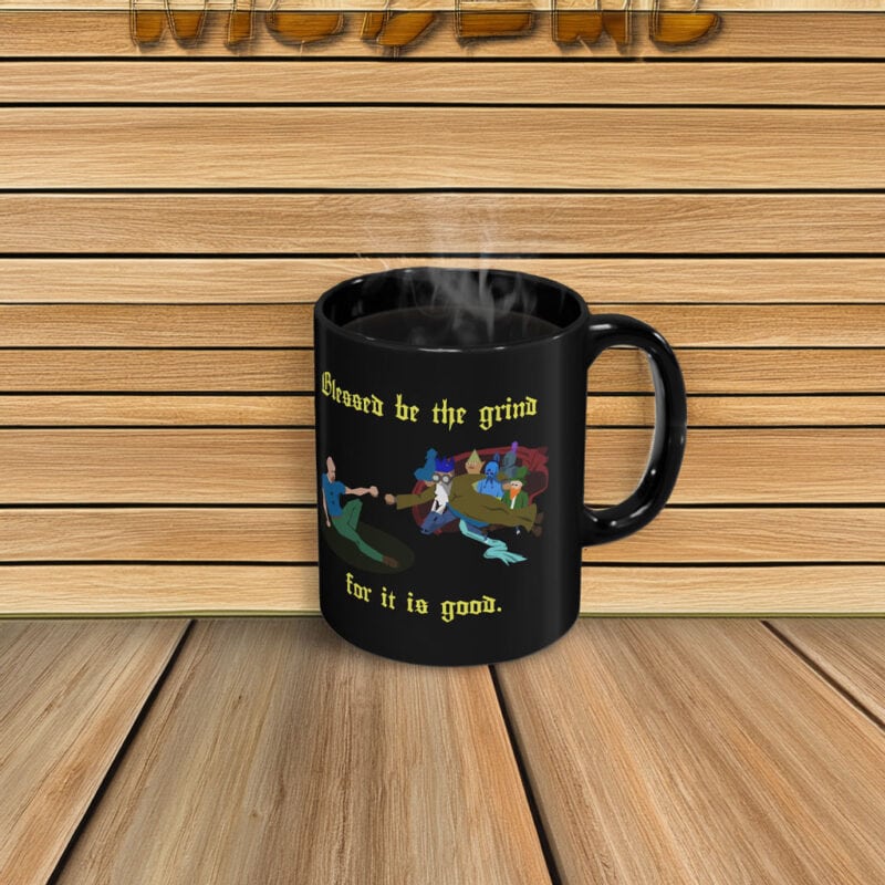 Old School RuneScape Blessed Be The Grind Mug