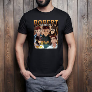 Robert Robertson ITJ Anime Hero Ensemble Retro Fanart Tee