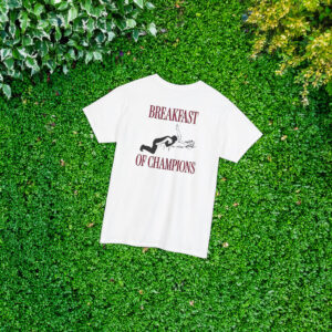 S x Breakfast of Champions Back Print Shirt