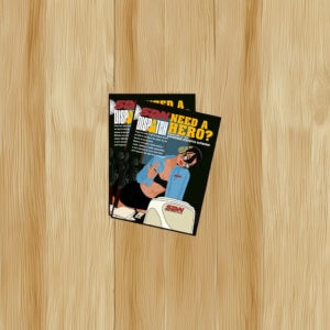 SDN Need a Hero Dispatch Retro Comic Poster Sticker