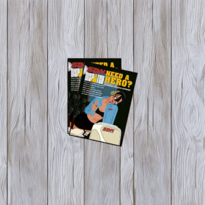 SDN Need a Hero Dispatch Retro Comic Poster Sticker