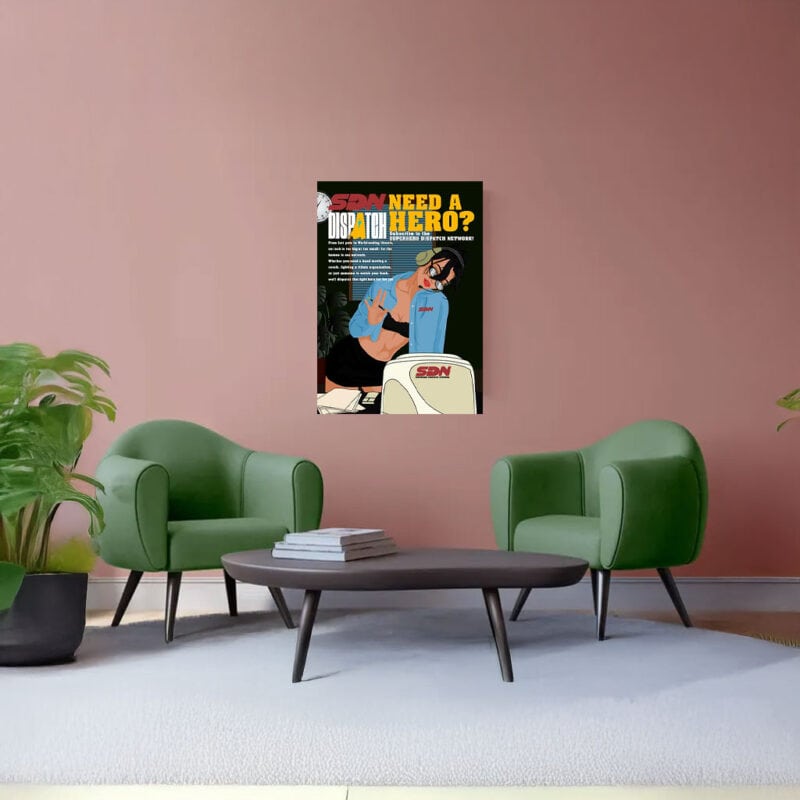 SDN “Need a Hero” – Dispatch Recruitment Poster