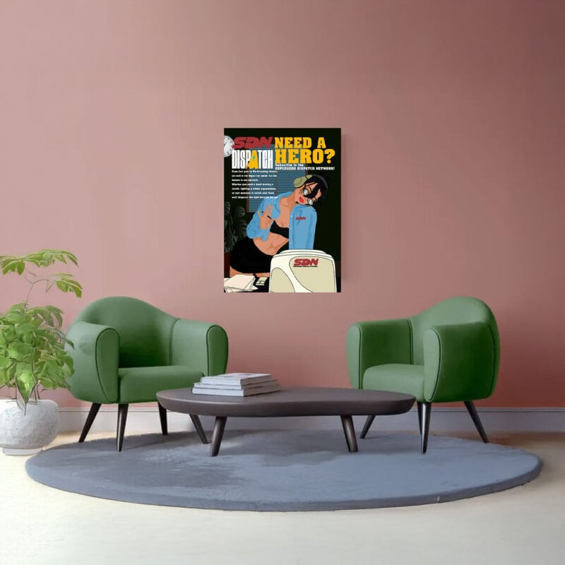 SDN “Need a Hero” – Dispatch Recruitment Poster