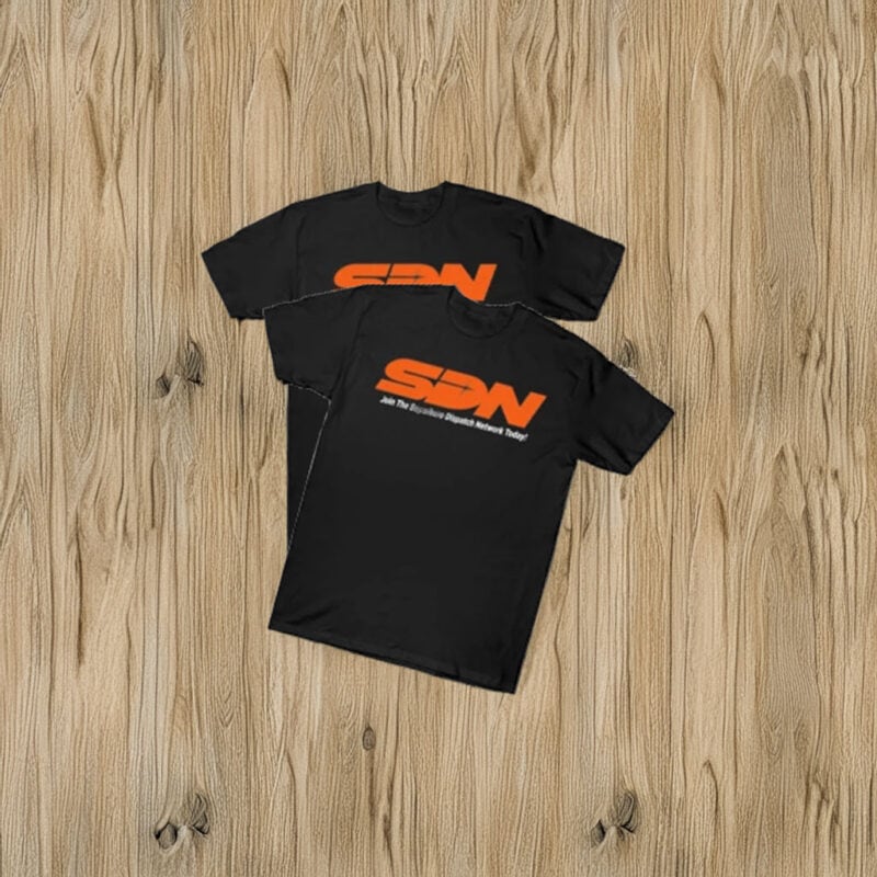 SDN Superhero, Dispatch Network Logo T-Shirt