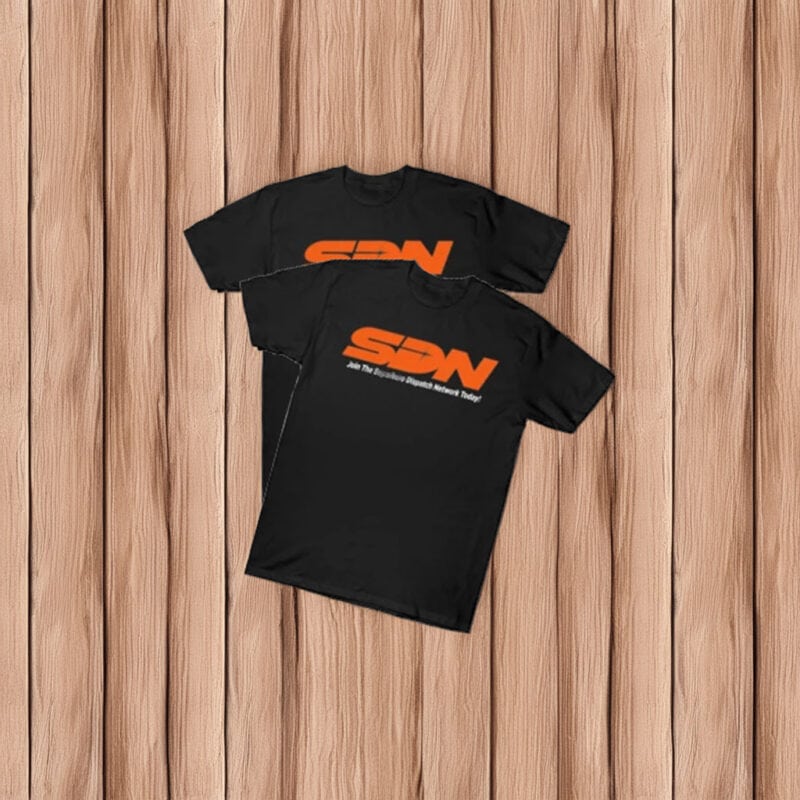 SDN Superhero, Dispatch Network Logo T-Shirt