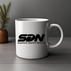 SDN Superhero Dispatch Network Mug