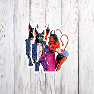 Sonar & Malevola Sticker