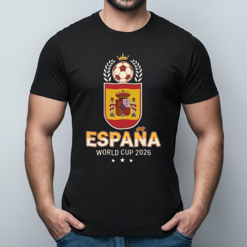 Spain FIFA World Cup 2026 Football Fan Shirt