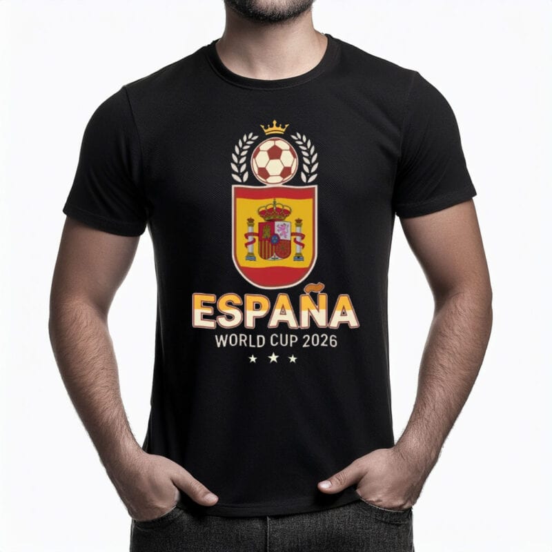 Spain FIFA World Cup 2026 Football Fan Shirt