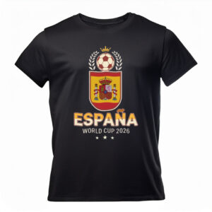 Spain FIFA World Cup 2026 Football Fan Shirt